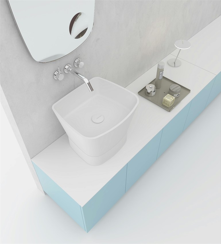 Il nuovo lavabo Loop dalle forme pure e armoniose