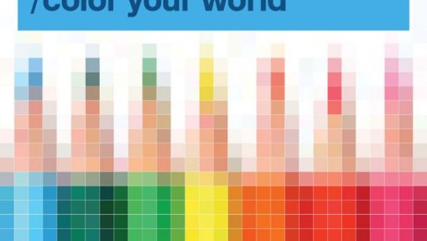 Il calendario Pantone 2013 di Pentagram con un colore per ogni mese