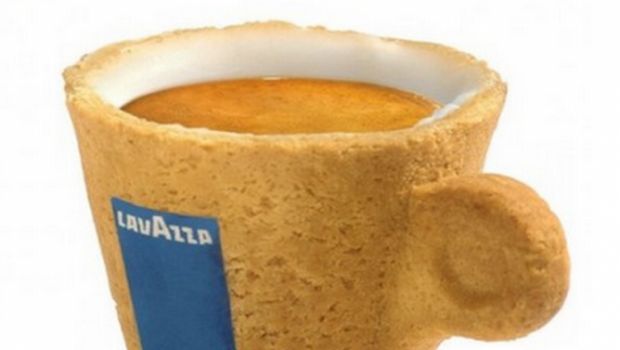 È commestibile la tazzina di caffè di Lavazza che propone il design sostenibile