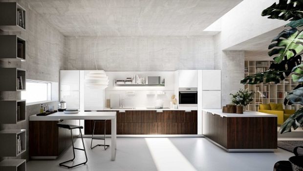 La nuova cucina Lux di Snaidero con il design di Pietro Arosio