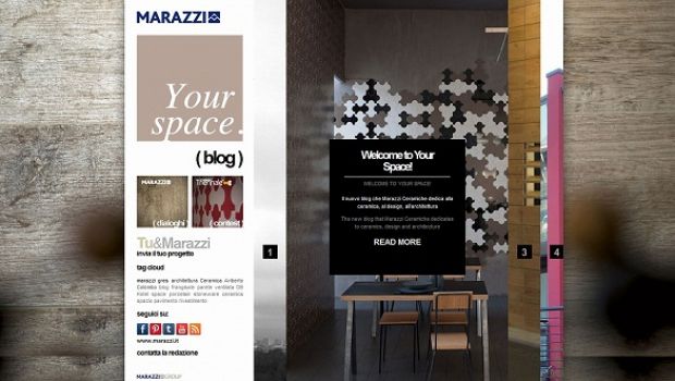 Marazzi apre un blog dedicato alle ceramiche, design e architettura