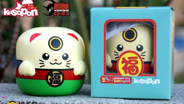 Luckitty, il gatto kawaii in vinile di Kuso