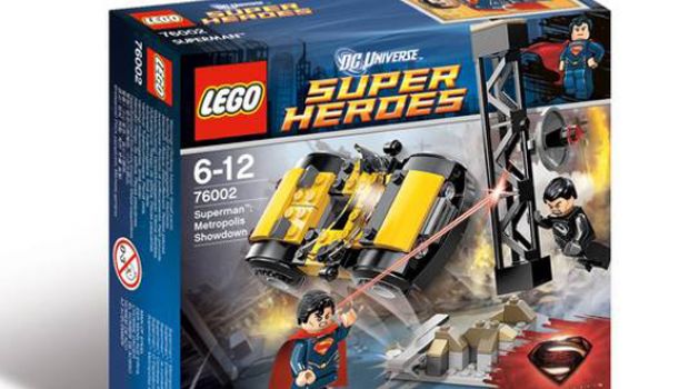 Superman Man of Steel: in arrivo i giocattoli Lego e Mattel