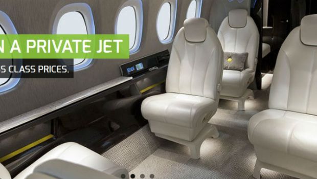 Jet privati, anche i milionari risparmiano con il flight pooling