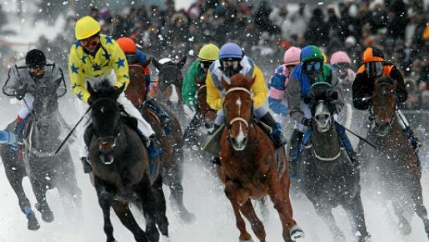 White Turf St. Moritz 2013 e le sue sfide ippiche sul lago ghiacciato