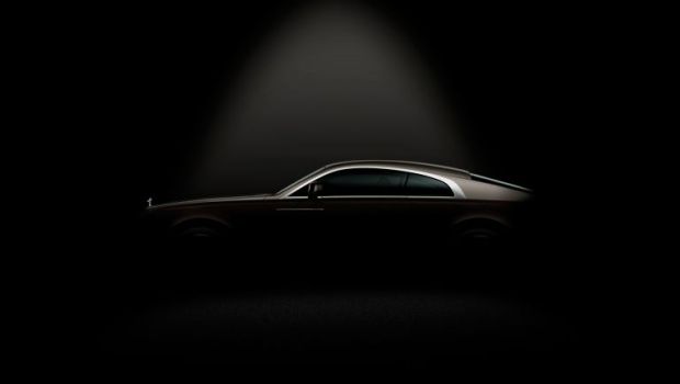 Rolls Royce Wraith nella prima immagine ufficiale