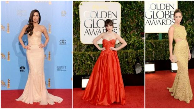 Golden Globes 2013 red carpet: le celebrities più glamour. Scopri i look!