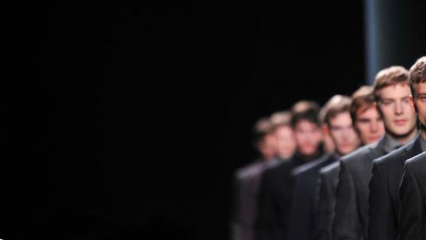 Milano Moda Uomo 2013: l&#8217;abito formale di Bottega Veneta, le foto della sfilata