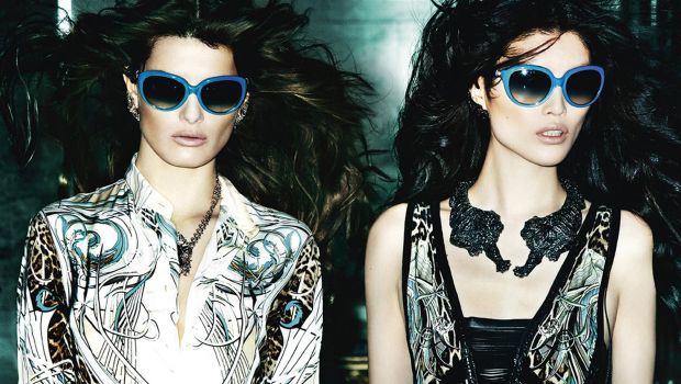Roberto Cavalli occhiali da sole 2013: la campagna pubblicitaria con Isabeli Fontana e Sui He