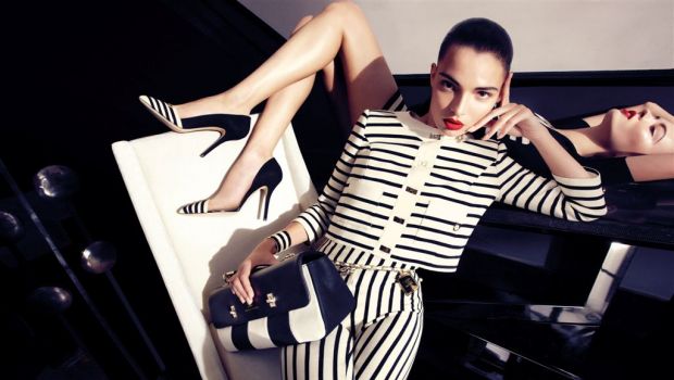 Elisabetta Franchi campagna pubblicitaria S/S 2013: l&#8217;eleganza navy chic, le foto