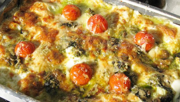 Ricetta delle lasagne al pesto facili e gustose