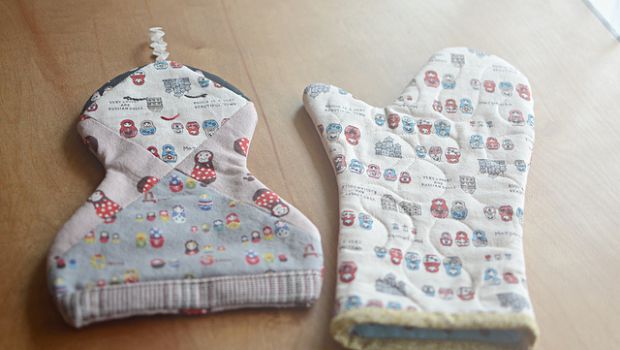 I progetti di patchwork più facili per decorare la cucina