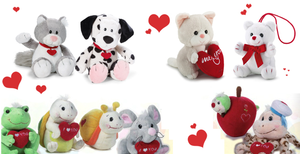 San Valentino tra i peluche Trudi, Nici e Venturelli