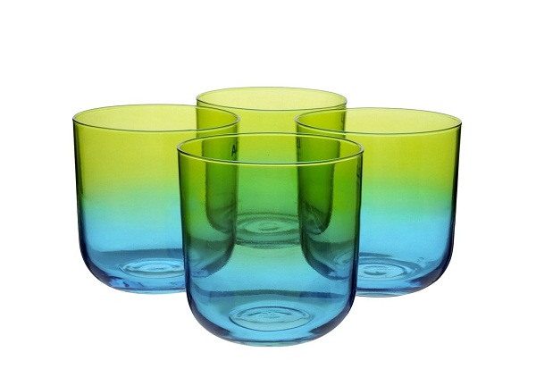 Bicchieri di design colorati