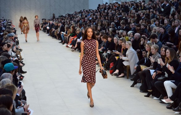 London Fashion Week, sfila Burberry Prorsum per l&#8217;autunno/inverno 2013-2014