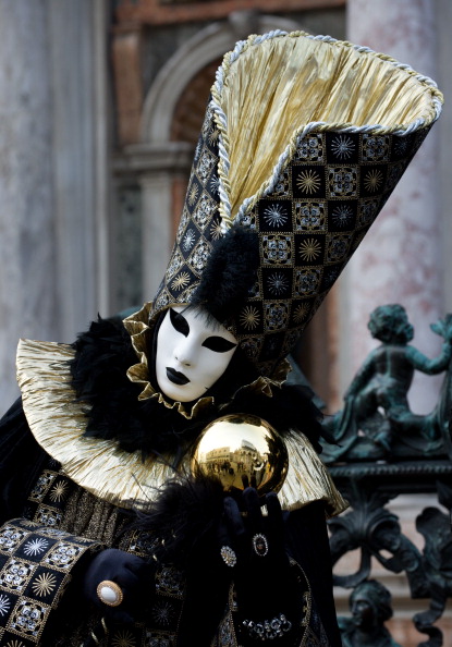Carnevale di Venezua 2013, foto delle lussuose e antiche maschere veneziane