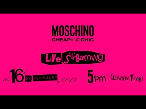Moschino Cheap&amp;Chic Fall/Winter 2013 Fashion Show