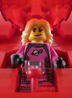 Lego San Valentino, la navetta spaziale a forma di cuore
