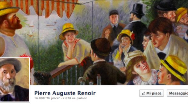 Renoir compie gli anni e ha anche un profilo facebook