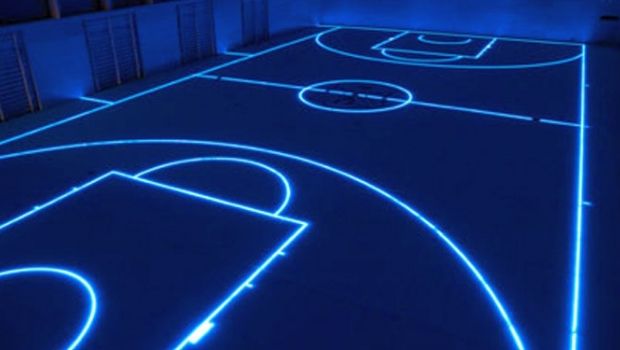 Usare i LED per illuminare la pavimentazione dei campi sportivi