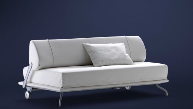 Ecco il divano letto Flou Single adatto ad un arredamento contemporaneo