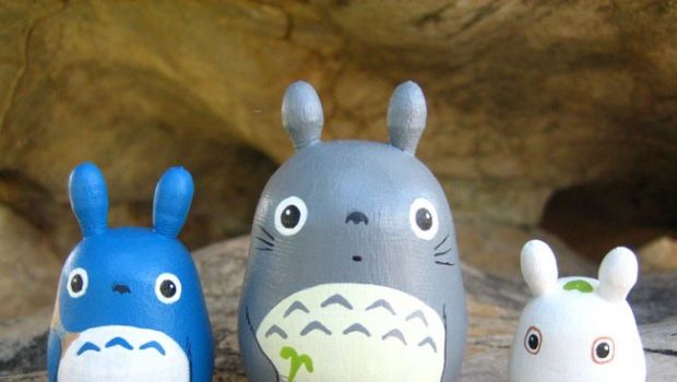 Il mio vicino Totoro e La città incantata, art toys kawaii