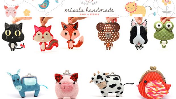 Idee regalo handmade: i borsellini kawaii by Misala