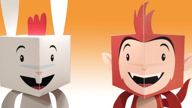 Chickenhare, i paper toys dei libri illustrati di Chris Grine