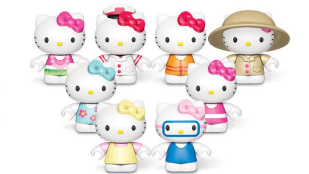 A scuola con Hello Kitty e Mega Bloks