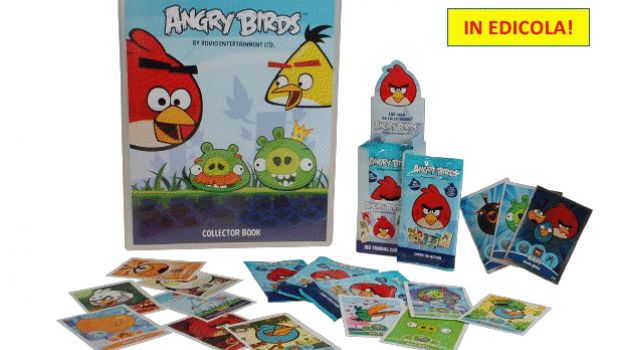 Angry Birds, arrivano le trading cards nelle edicole