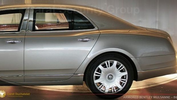 Bentley Mulsanne in versione blindata con protezione B6