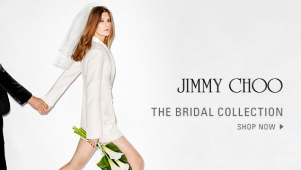 Scarpe da sposa di lusso firmate Jimmy Choo per la primavera-estate 2013