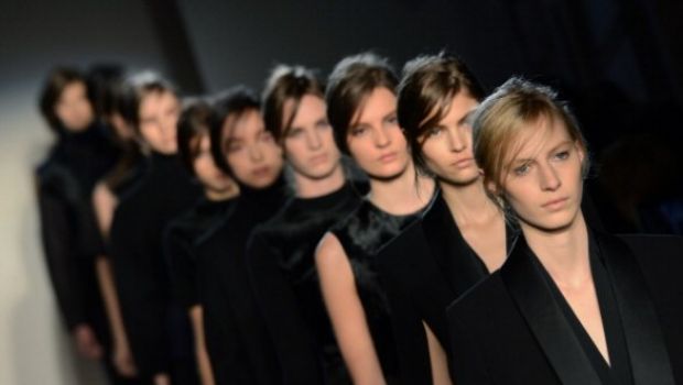 La sfilata autunno/inverno 2013-2014 di Victoria Beckham alla New York Fashion Week