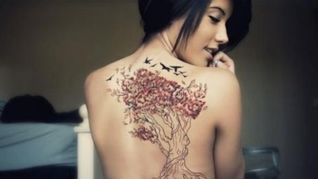 Scegliere un albero per il tatuaggio: significato e disegni