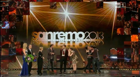 Sanremo 2013, seconda serata: tra i Giovani passano Renzo Rubino e i Blasfema