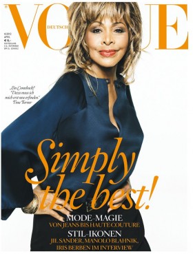 Tina Turner sulla copertina di Vogue a 73 anni: simply the best nonostante l&#8217;età