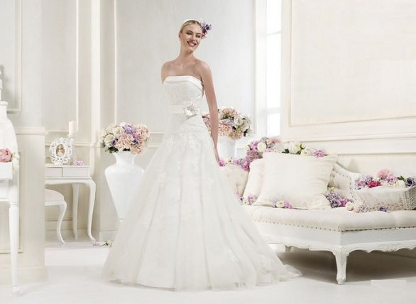 Gli abiti da sposa in tulle per un look da favola