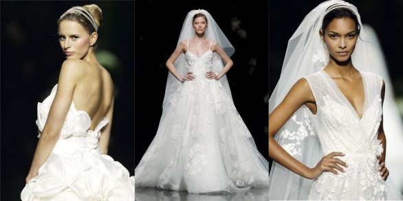 Dalla collezione di abiti da sposa Elie Saab i modelli più eleganti