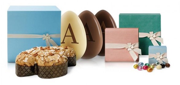 Dolci di Pasqua di lusso firmati Armani dolci