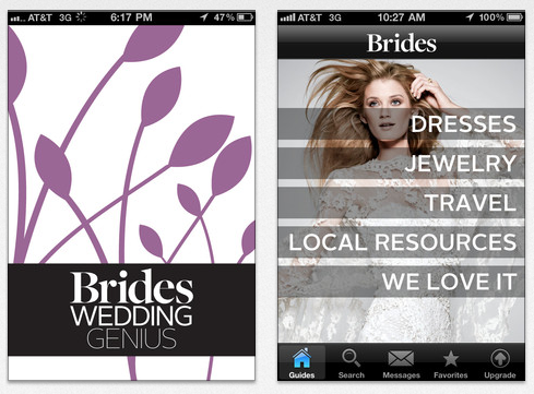 Brides wedding genius app iPhone