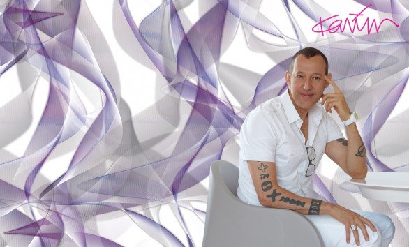 Karim Rashid disegna la nuova carta da parati di Glamora