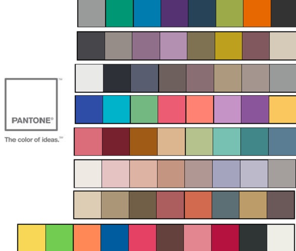 I colori Pantone del 2014 per le nuove tendenze del design