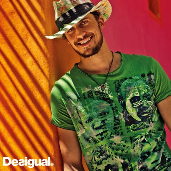 Il catalogo Desigual uomo per la primavera estate 2013