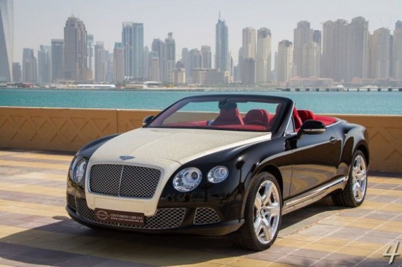 Bentley Continental GTC con vernice in diamanti by Luxury Refinish per brillare di lusso