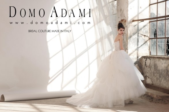 Gli abiti da sposa Domo Adami per nozze chic ed elegantissime