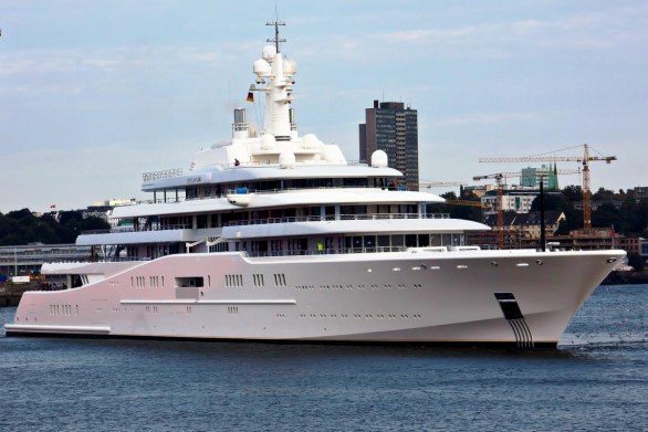Eclipse yacht interni del panfilo più lungo del mondo voluto dal miliardario Roman Abramovich