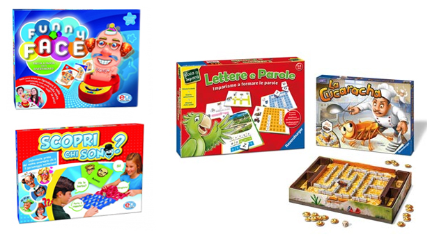 Giochi in scatola: 4 idee Editrice Giochi e Ravensburger