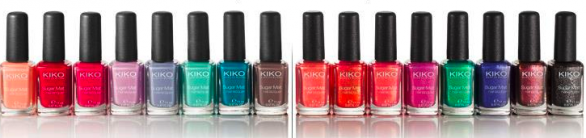 Gli smalti Kiko del 2013: i colori di tendenza per la primavera estate