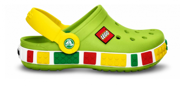 Accessori per bambini a tema Lego, le Crocs