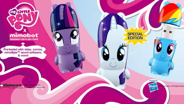 My Little Pony per Mimobot con le chiavette USB
